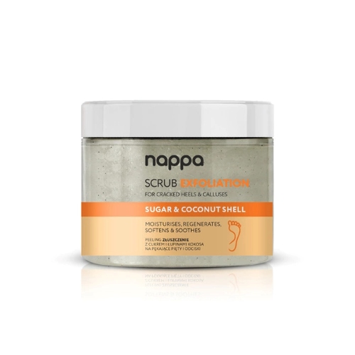 NAPPA Eksfoliējošs skrubis plaisājušiem papēžiem 350 mll SILCARE®