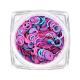 ND160 02 Fluorescent Macaron nail design
