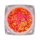 ND160 10 Fluorescent Macaron nail design