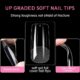 Gel tips 440 pcs. ballerina JP50 11