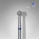 FA01B040 STALEKS Nail DIAMONT drill bit "ball" BLUE 4.0 mm