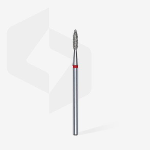 FA10R021/8 Nail DIAMONT drill bit "flame" RED 2.1 mm/ 8 mm