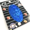 ND151 BLUE Foil nail sticker.