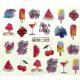 BN-1589 water Nail stickers
