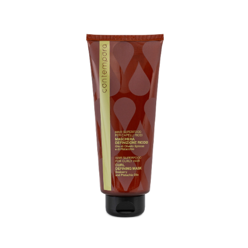 CONTEMPORA CURL DEFINING Mask 350 ml - Hair Superfood BAREX Maska cirtainiem matiem