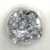NA0008 SILVER Foil nail decor