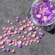 RH3 09 J violet Mermaid Glass Crystal