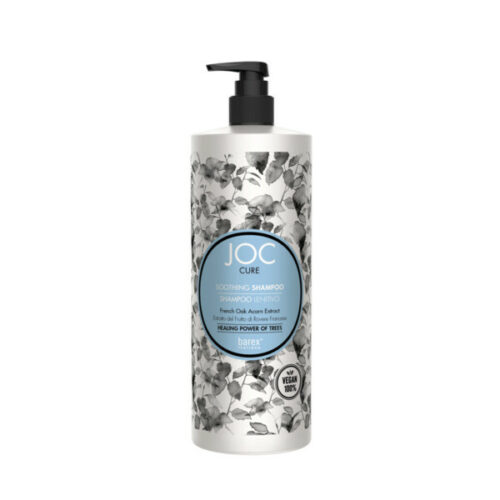 JOC CURE Soothing Shampoo 1L BAREX Healing Power of trees - 100% Vegan Šampūns jutīgai galvas ādai