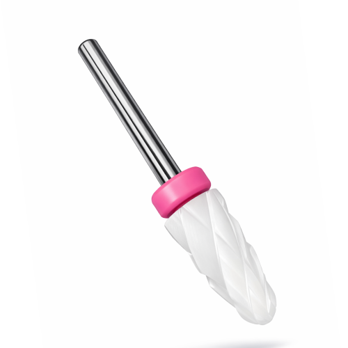 802C1 PINK Keramikas nagu frēzes uzgalis manikīra.