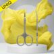 SQ-10/3 STALEKS PRO UNIQ Cuticle Scissors