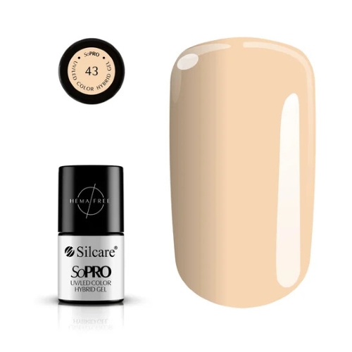 043 SoPRO Rich Color Hema Free Hybrid Gel hipoalerģiska gēllaka