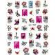 JO-1797 Nail stickers
