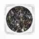 ND87 4 BLACK GOLD glitter