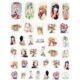 CA-710 Nail stickers