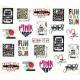 BN-2169 nail water stickers