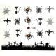 A1124 nail water stickers
