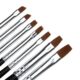 8040J 7pcs. gel brush SET