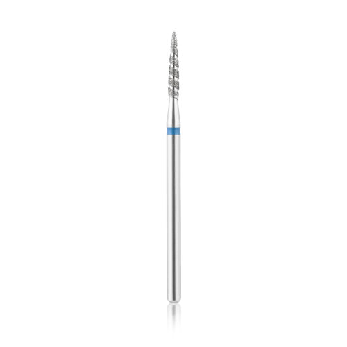 HBD-243TBL.018XL "flame TORNADO" sharp blue Diamond Nail drill bit for manicure