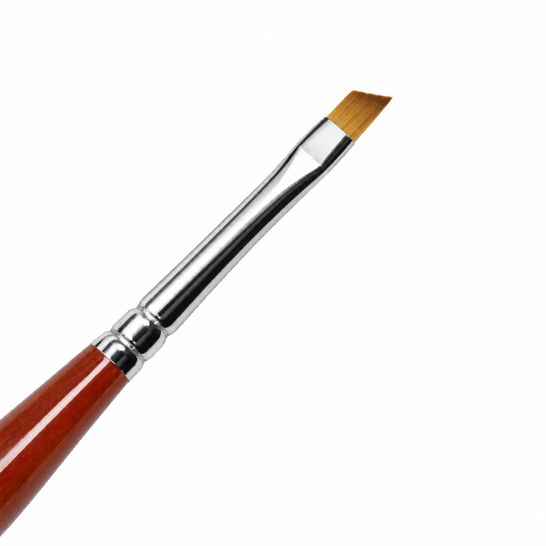 Angular nail brush