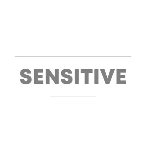For sensitive hair