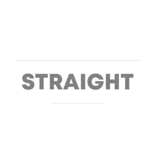For straight hair