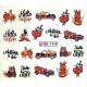 BN-1909 nail water stickers