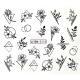 BN-2115 nail water stickers