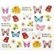 BN-1836 nail water stickers