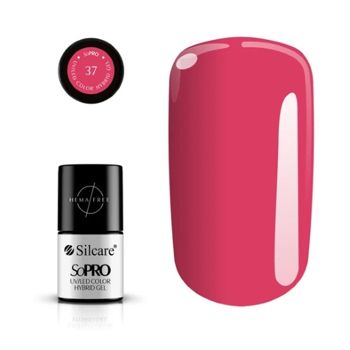037 SoPRO Rich Color Hema Free Hybrid Gel hipoalerģiska gēllaka
