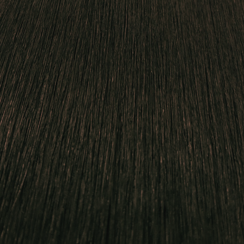Hair Topper made from natural hair, Dark Brown, straight