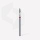 FA11R021/8 Nail DIAMOND drill bit "flame" RED 2,1 mm/8 mm FA11R021/8 Nail DIAMOND drill bit "flame" RED 2,1 mm/8 mm