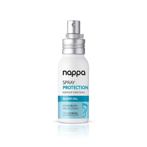 NAPPA Aizsargājošs pēdu sprejs ar nīma eļļu Mikrobiom protection foot spray 55 ml SILCARE®