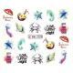 BN-2208 nail water stickers