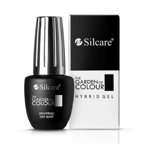 TOP Universal MATT Garden of colors Топ для гель-лака с матовым эффектом 9 gr. SILCARE®