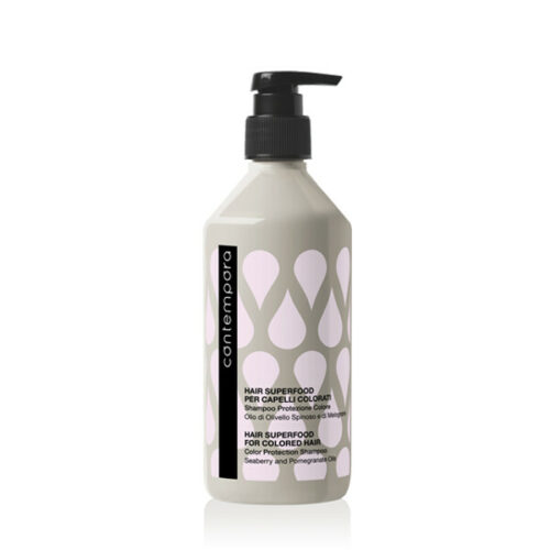 CONTEMPORA COLOR PROTECTION Shampoo 500 ml - Hair Superfood BAREX Šampūns krāsotiem matiem.