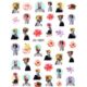 JO-1801 Nail stickers