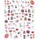 JO-1299 Nail stickers