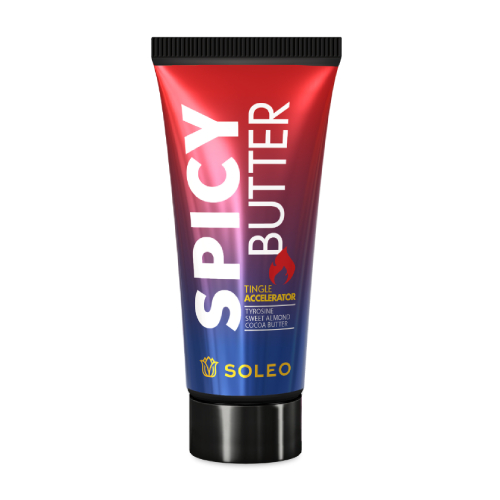 SPICY BUTTER 150 ml Solārija krēms ar kņudinošo efektu Soleo