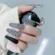 GP-115 SILVER Sparkle nail decor