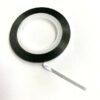NA0016A SILVER Foil nail decor (strip) 2 mm.