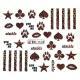 BN-1578 water Nail stickers