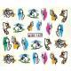 BN-1629 water Nail stickers