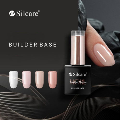 Base Builder CLEAR  ManiMore Silcare Gēllaku bāze 10 g