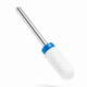 TC-22 Barrel Ball BLUE Ceramic nail drill bit for manicure.