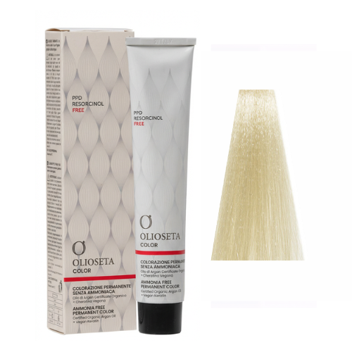 OLIOSETA 11.0 Extra Platinum Blonde - Ammonia Free Permanent Color 100 ml BAREX