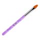 8040D 12 кисточка для геля VIOLET