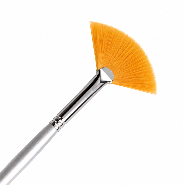 fan nail brush